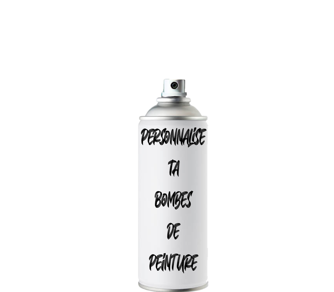Personnalise ta bombe de peinture !